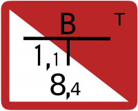 Schild "Löschwasserbrunnen mit Turbinenpumpe"