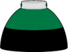dunkelgrün/schwarz